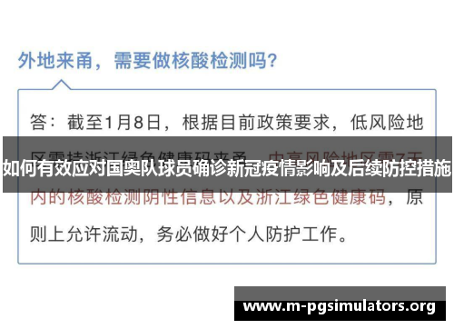 如何有效应对国奥队球员确诊新冠疫情影响及后续防控措施