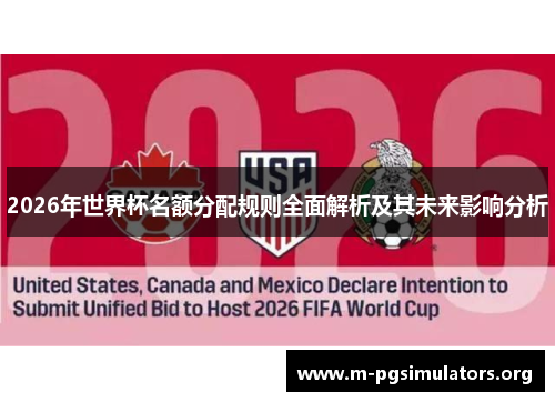 2026年世界杯名额分配规则全面解析及其未来影响分析